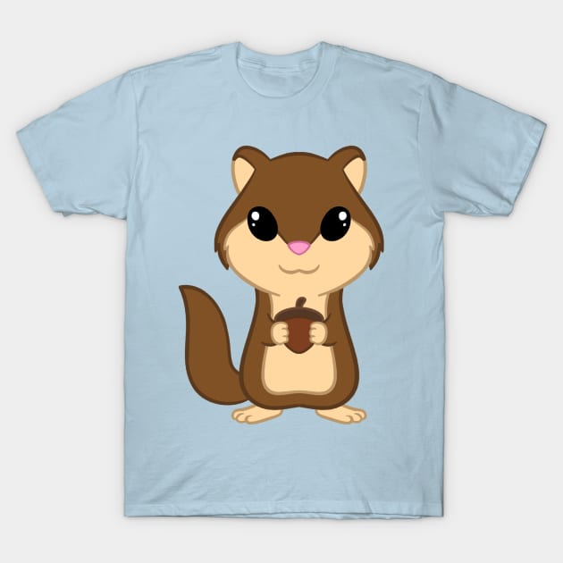 Chipmunk T-Shirt by Firestorm Fox